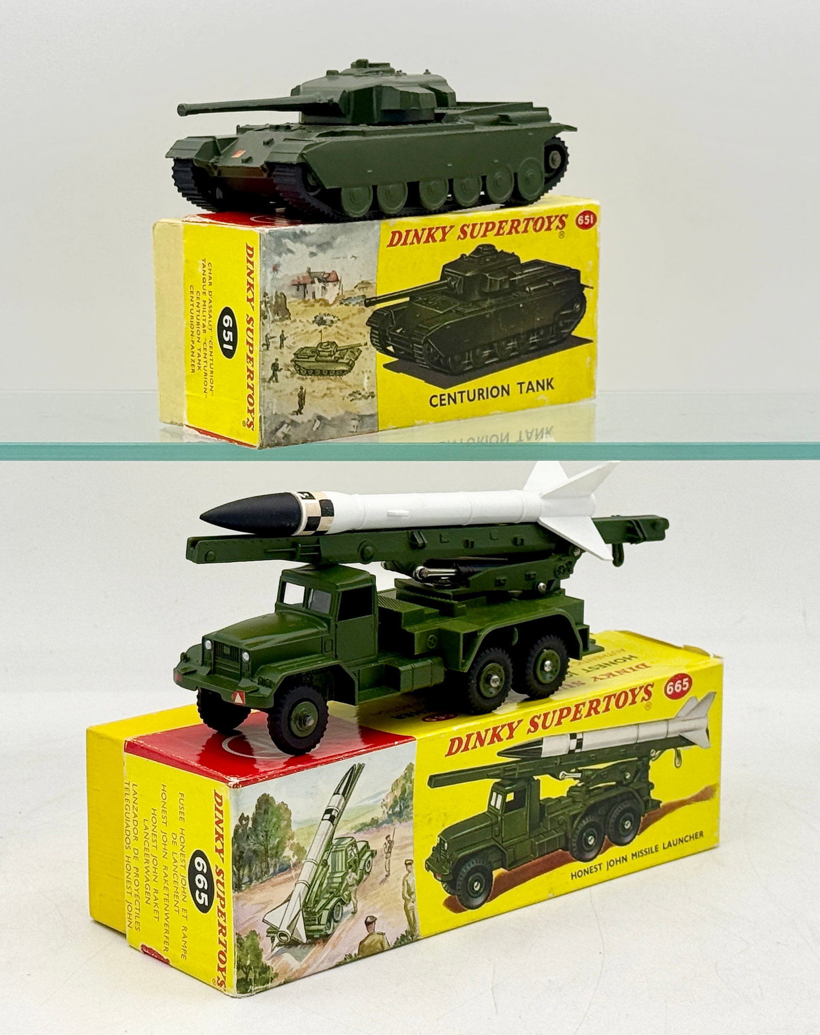 Two Dinky Supertoys Meccano Military Vehicles in Original Boxes (1 of 4)