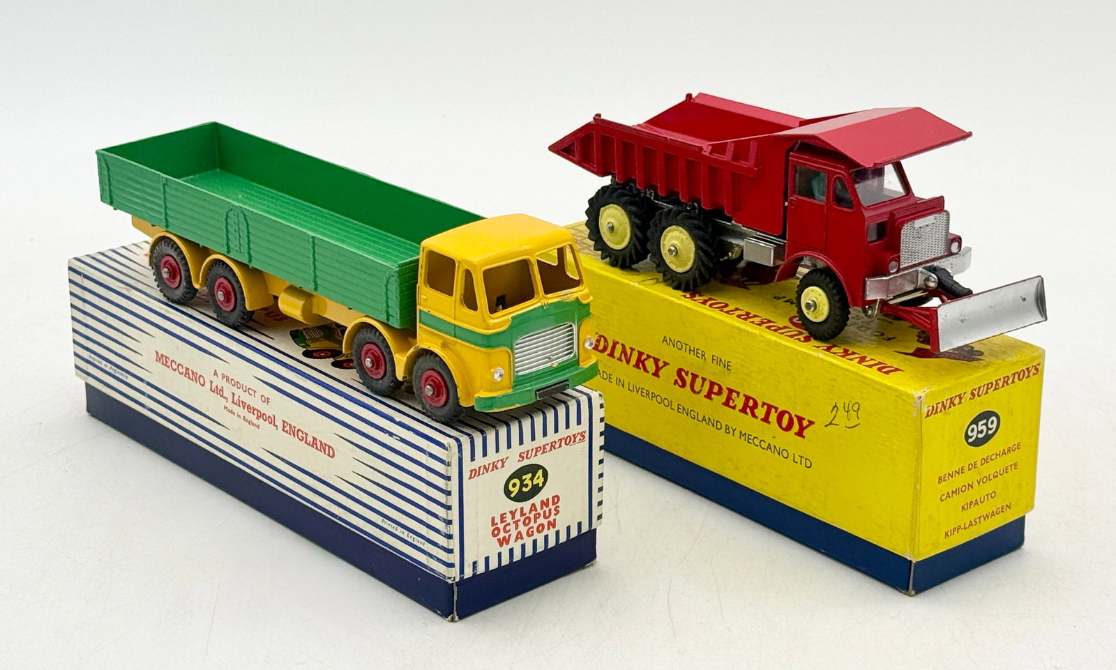 Two Dinky Supertoys Commercial Vehicles With Original Boxes Auction