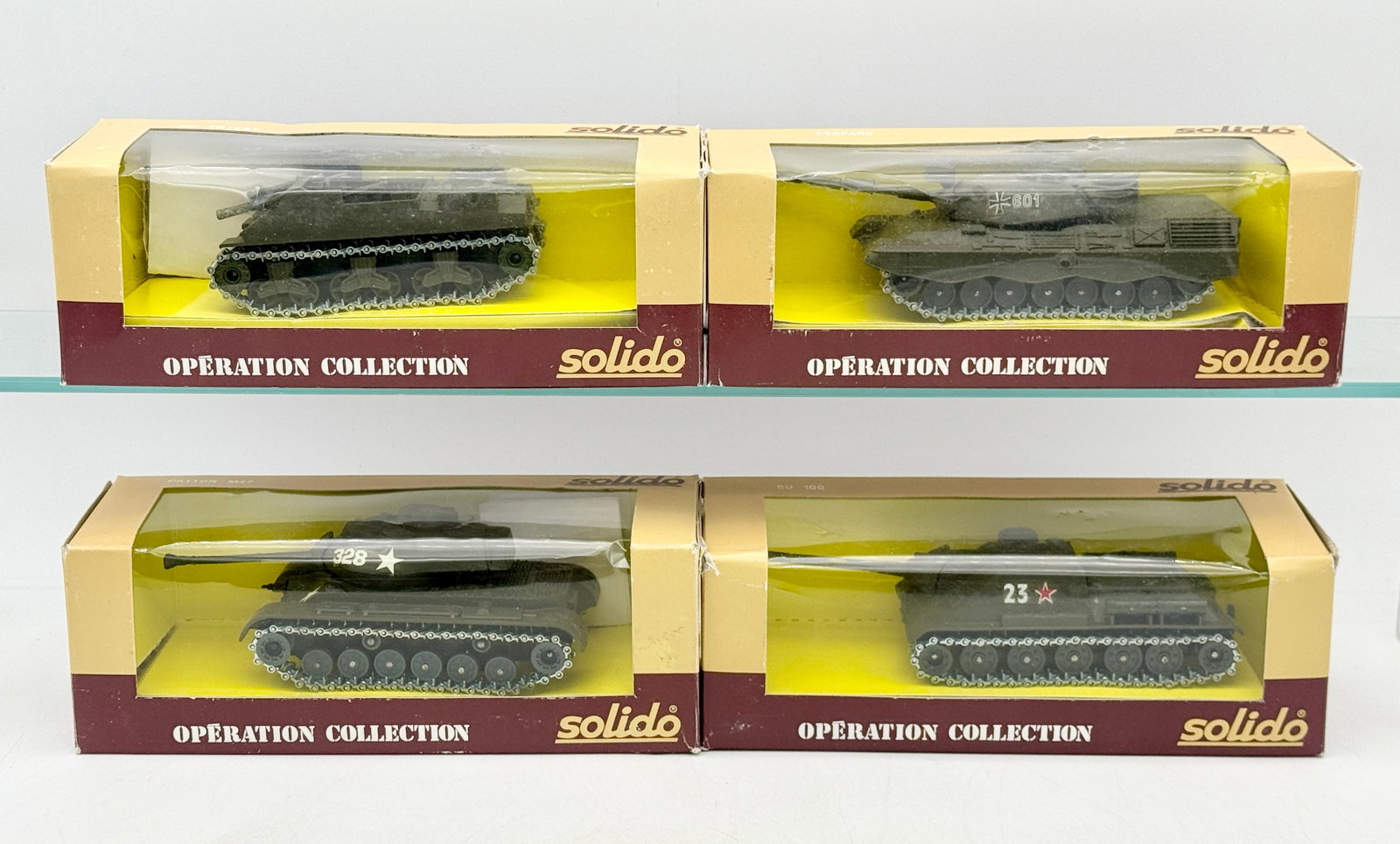 A Collection of Solido Operation Collection Die-Cast Military Vehicles (1 of 3)