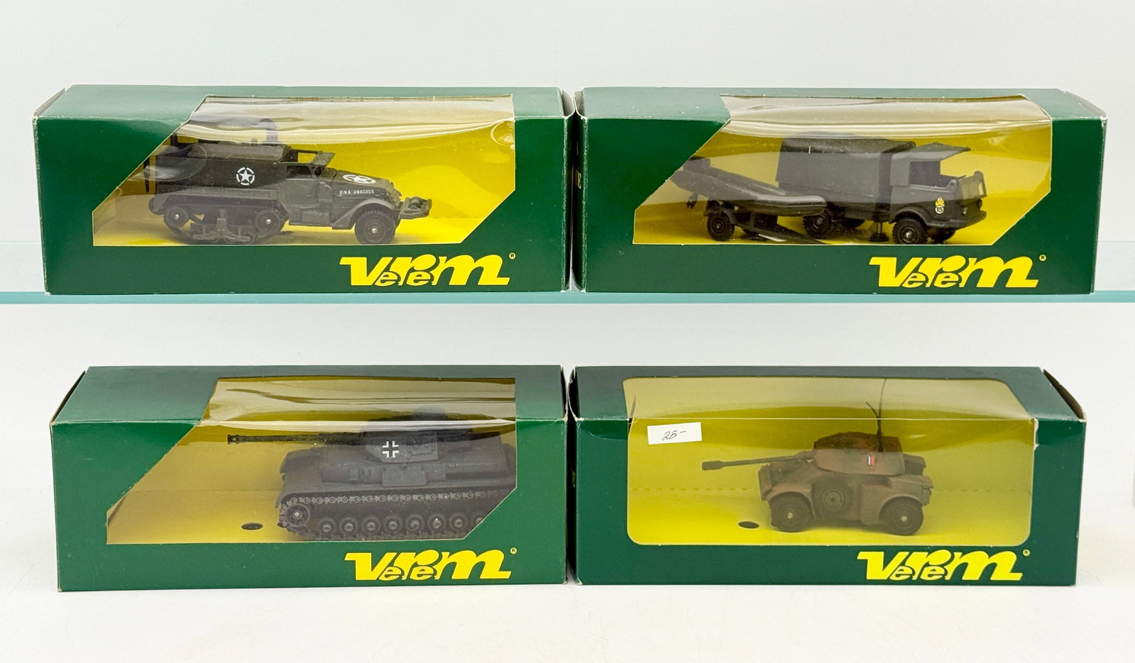 A Collection of Verem Die-Cast Military Model Vehicles (1 of 3)