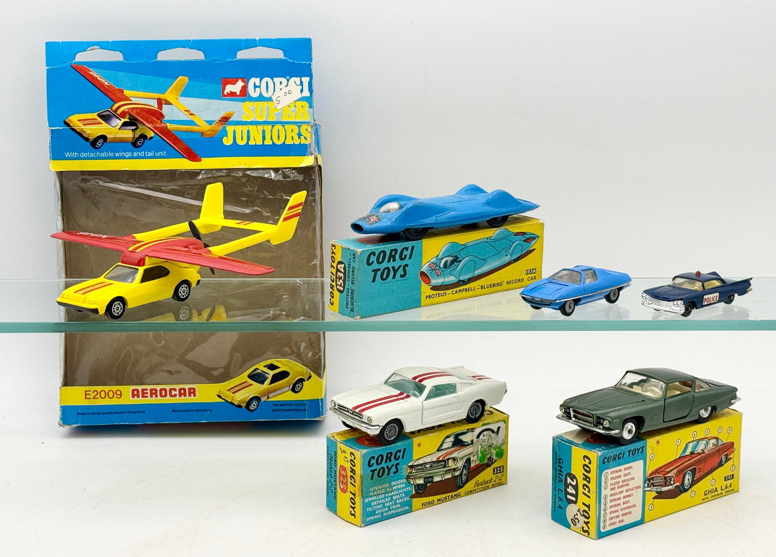 A Group of Vintage Corgi Die-Cast Models and Boxes (1 of 2)
