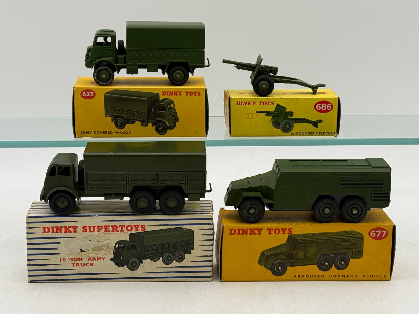 A Collection of Boxed Dinky Military Vehicles (1 of 3)