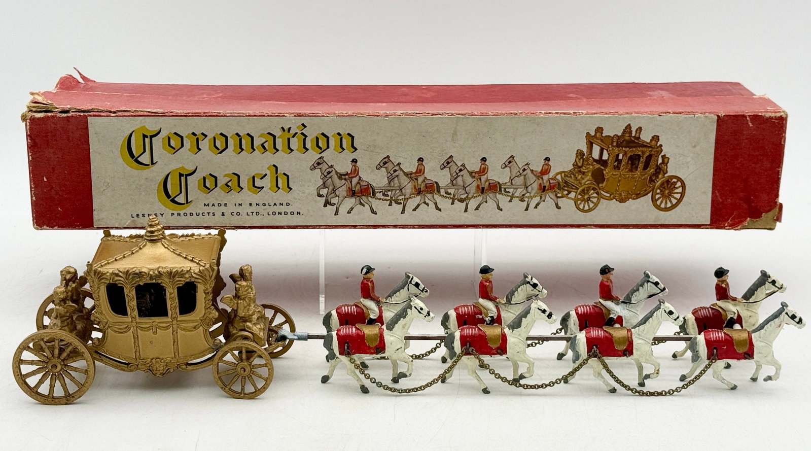 Lesney Products Die-Cast Coronation Coach Set in Original Box (1 of 6)