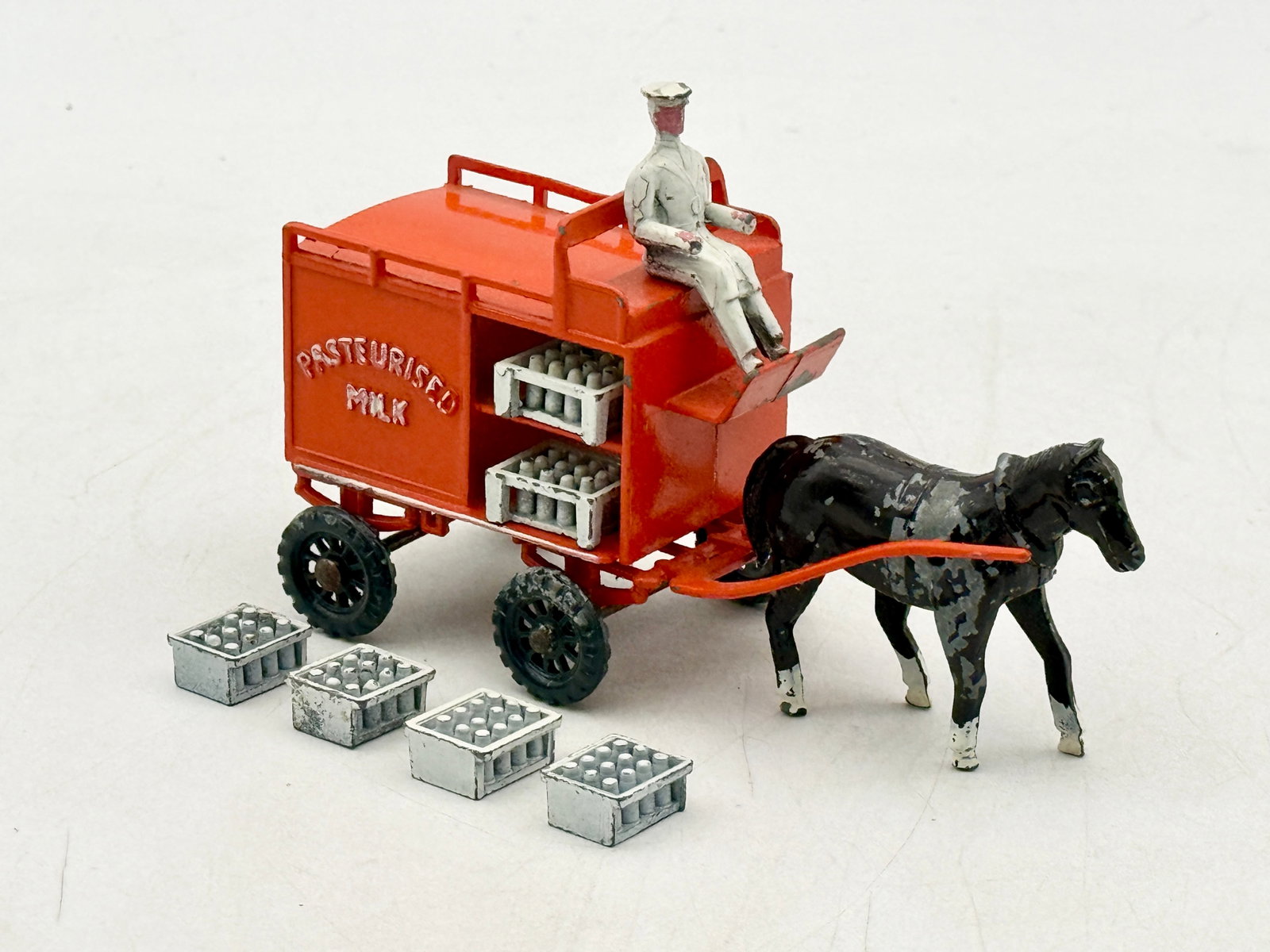 Lesney Large Scale Die-Cast Horse Drawn Milk Float Group (1 of 4)