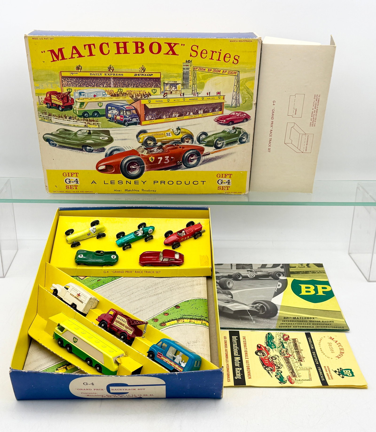 Matchbox Series Lesney G-4 Grand Prix Race Track Gift Set (1 of 5)
