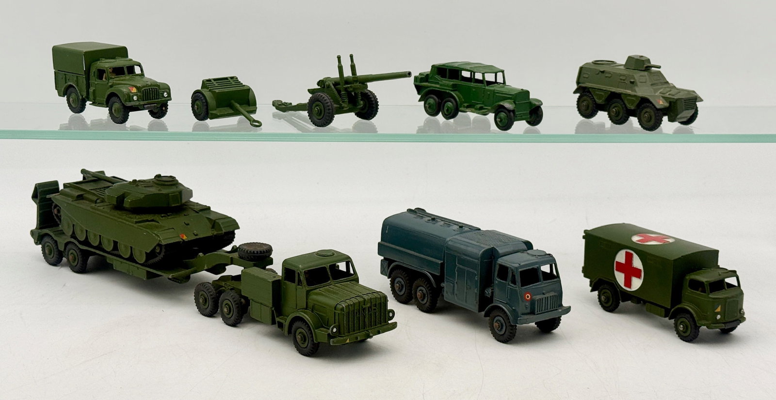 A Collection of Dinky Toys Die-Cast Military Vehicles (1 of 2)