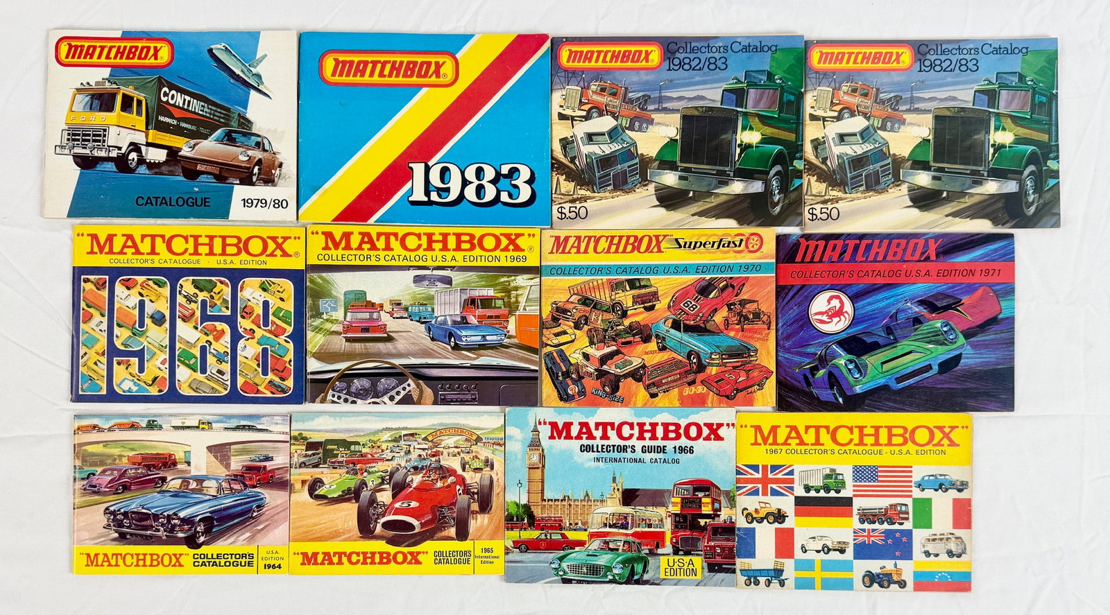 A Collection of Vintage Matchbox Die-Cast Toy Collectors Catalogs (1 of 1)