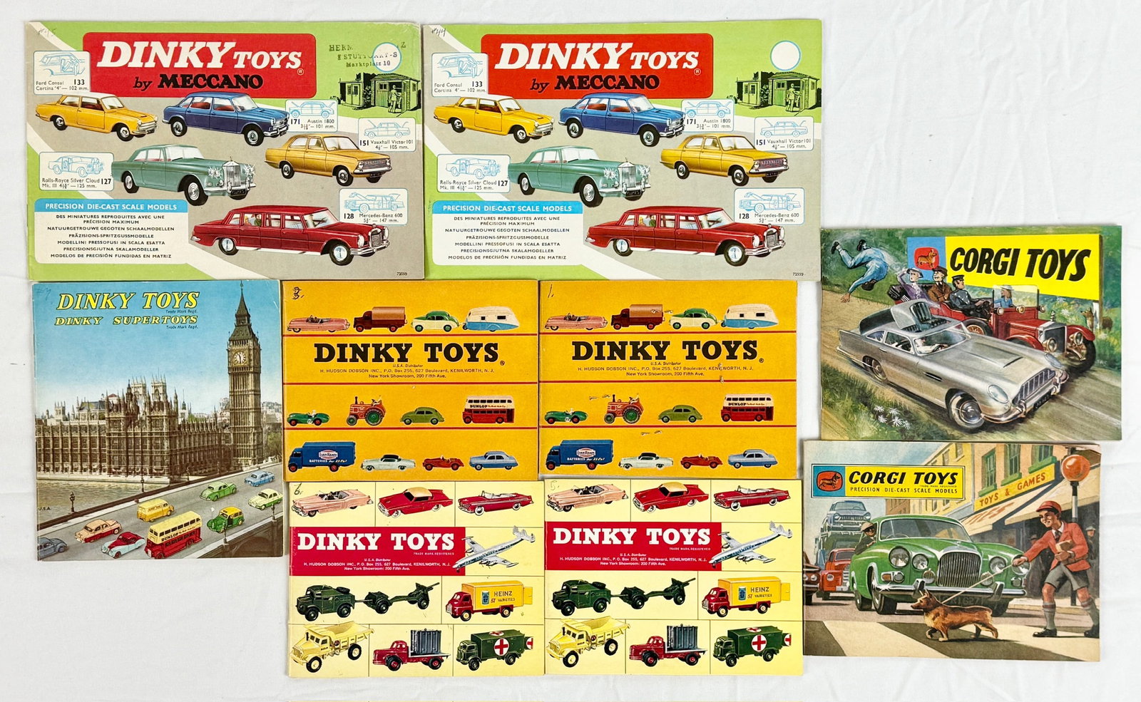 A Collection of Vintage Dinky and Corgi Toys Catalogs (1 of 1)