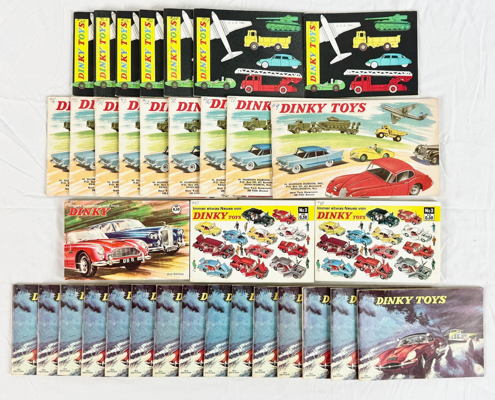 A Collection of Vintage Dinky Toys Product Promotional Catalogs (1 of 1)