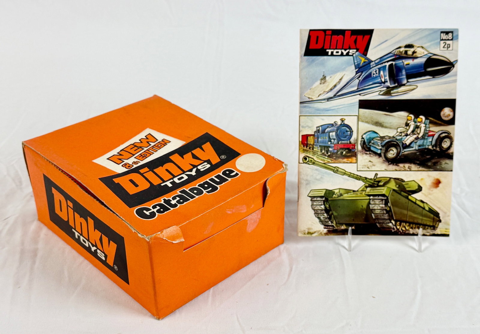 A Collection of Dinky Toys No. 8 Catalogs in Original Box (1 of 3)