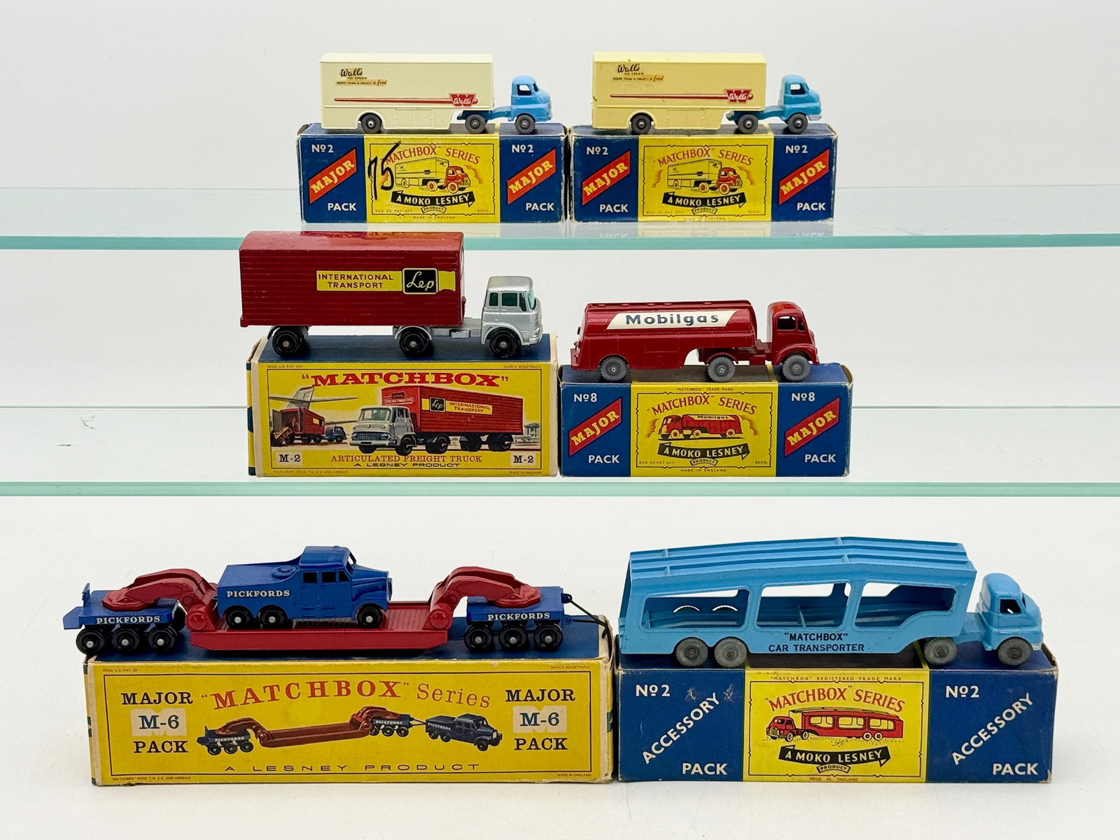 A Group of Vintage Moko Lesney Matchbox Series Die-Cast Vehicles (1 of 2)