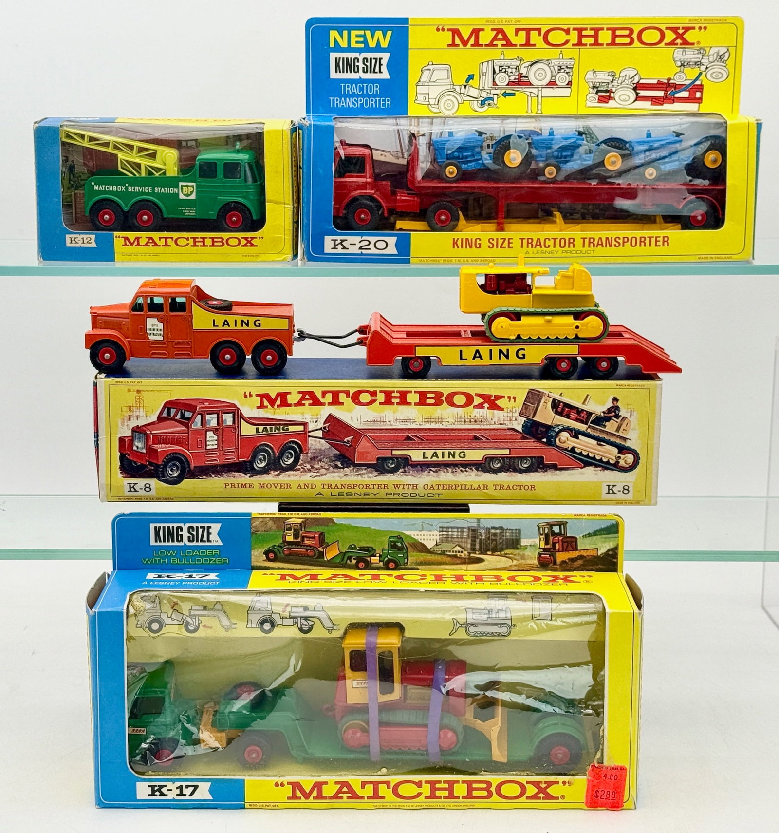A Collection of Vintage Matchbox King Size Boxed Die-Cast Vehicles (1 of 3)