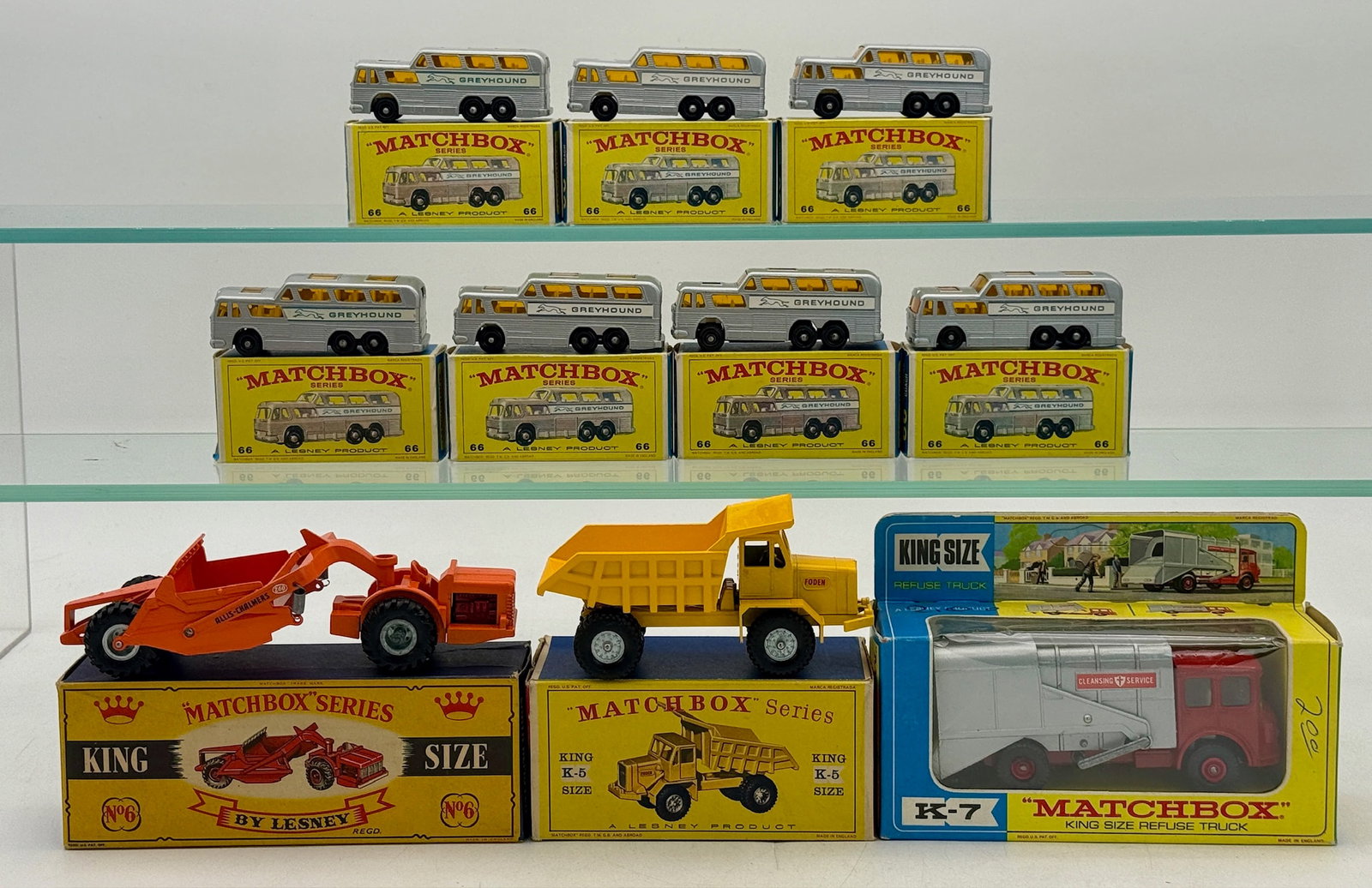 A Collection of Matchbox King Size and Regular Wheels Vehicles (1 of 2)