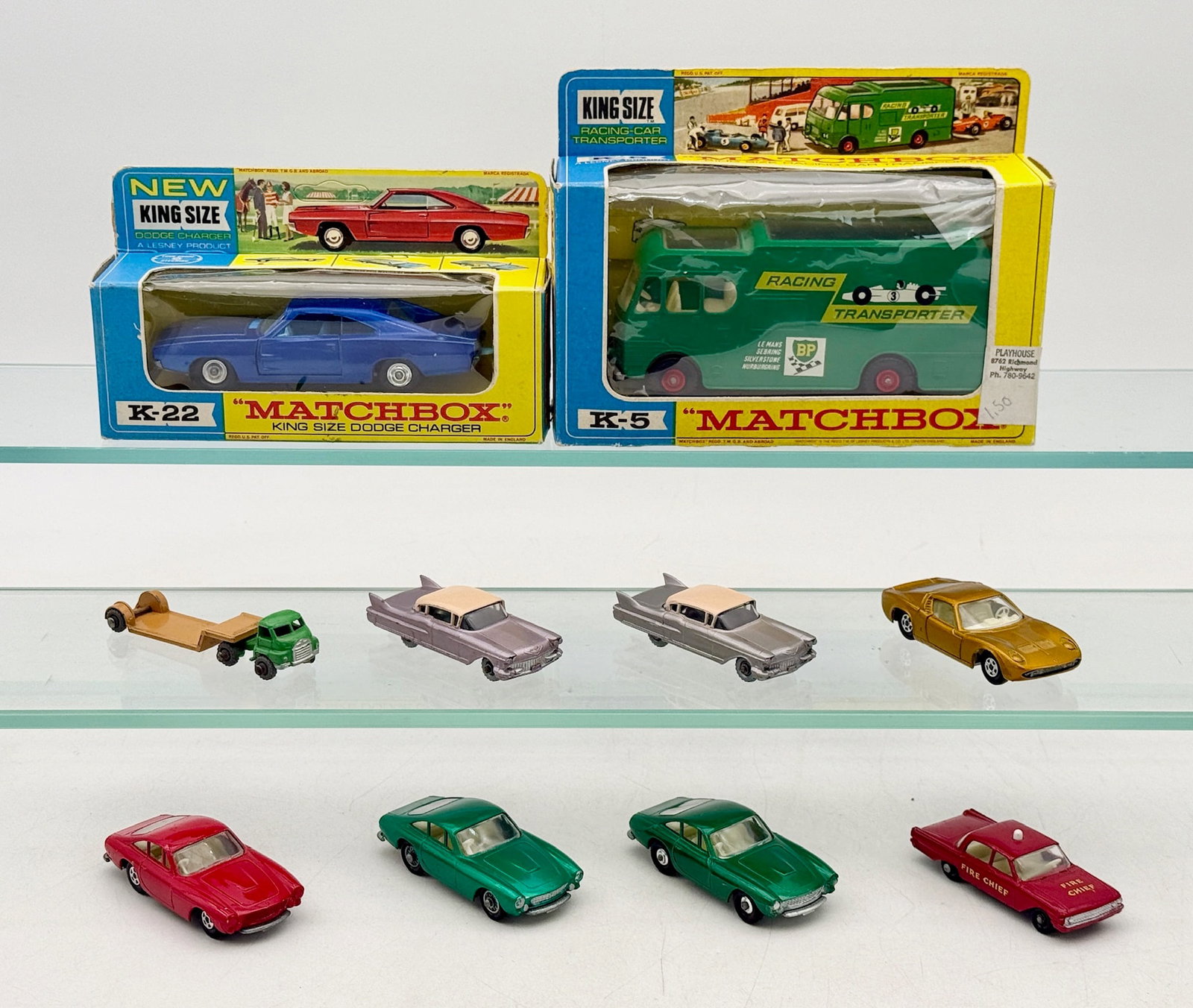 A Collection of Matchbox and Lesney Die-Cast Toy Vehicles (1 of 2)