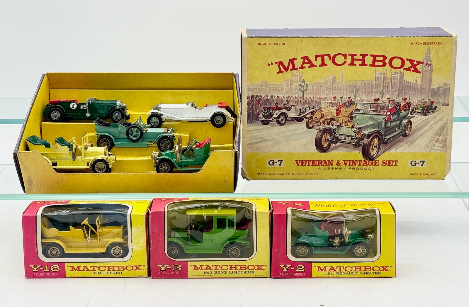 A Collection of Matchbox Lesney Models of Yesteryear Die-Cast Vehicles (1 of 3)