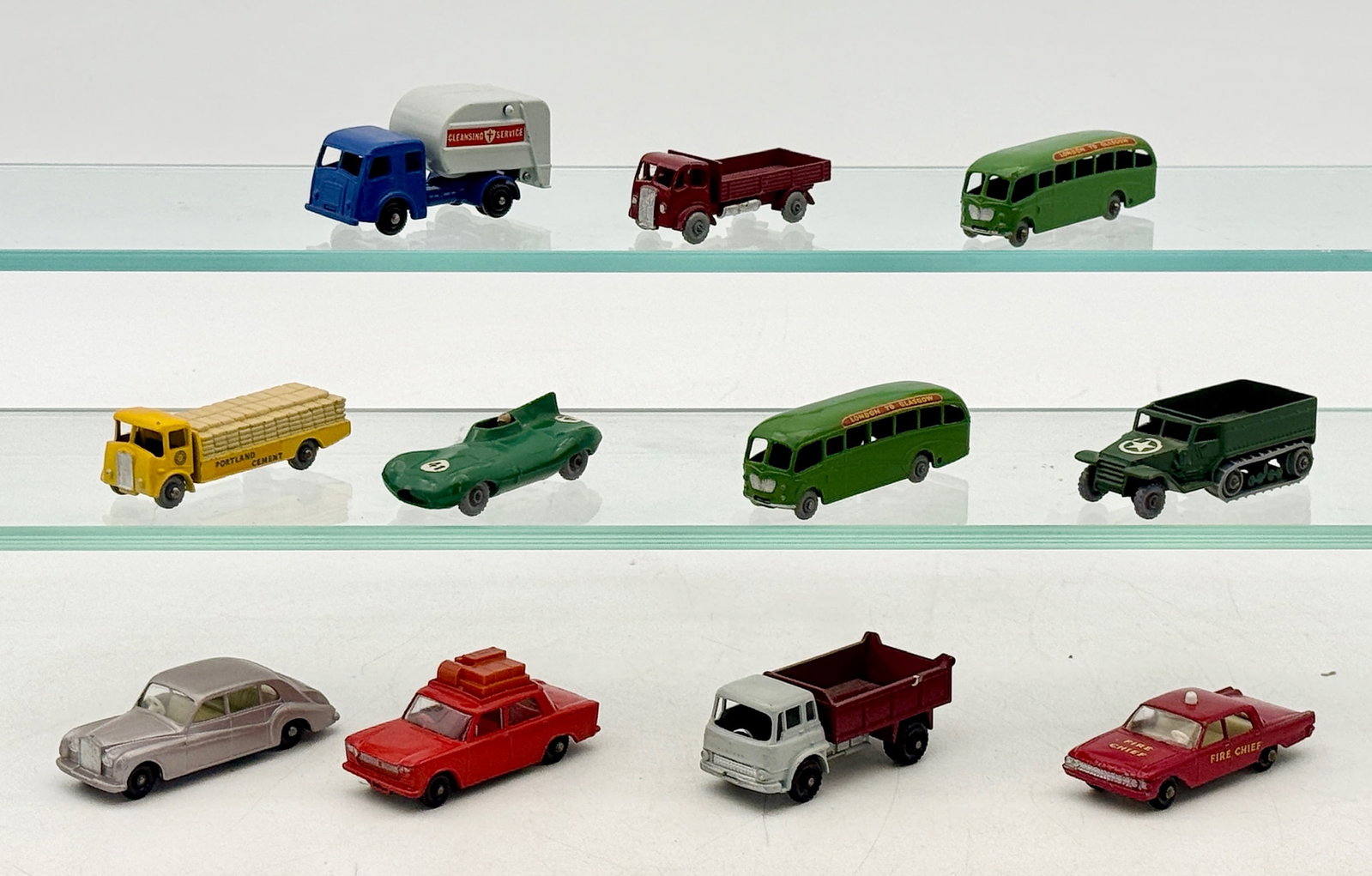 An Assortment of Vintage Matchbox Die-Cast Vehicles Attributed to Lesney (1 of 2)