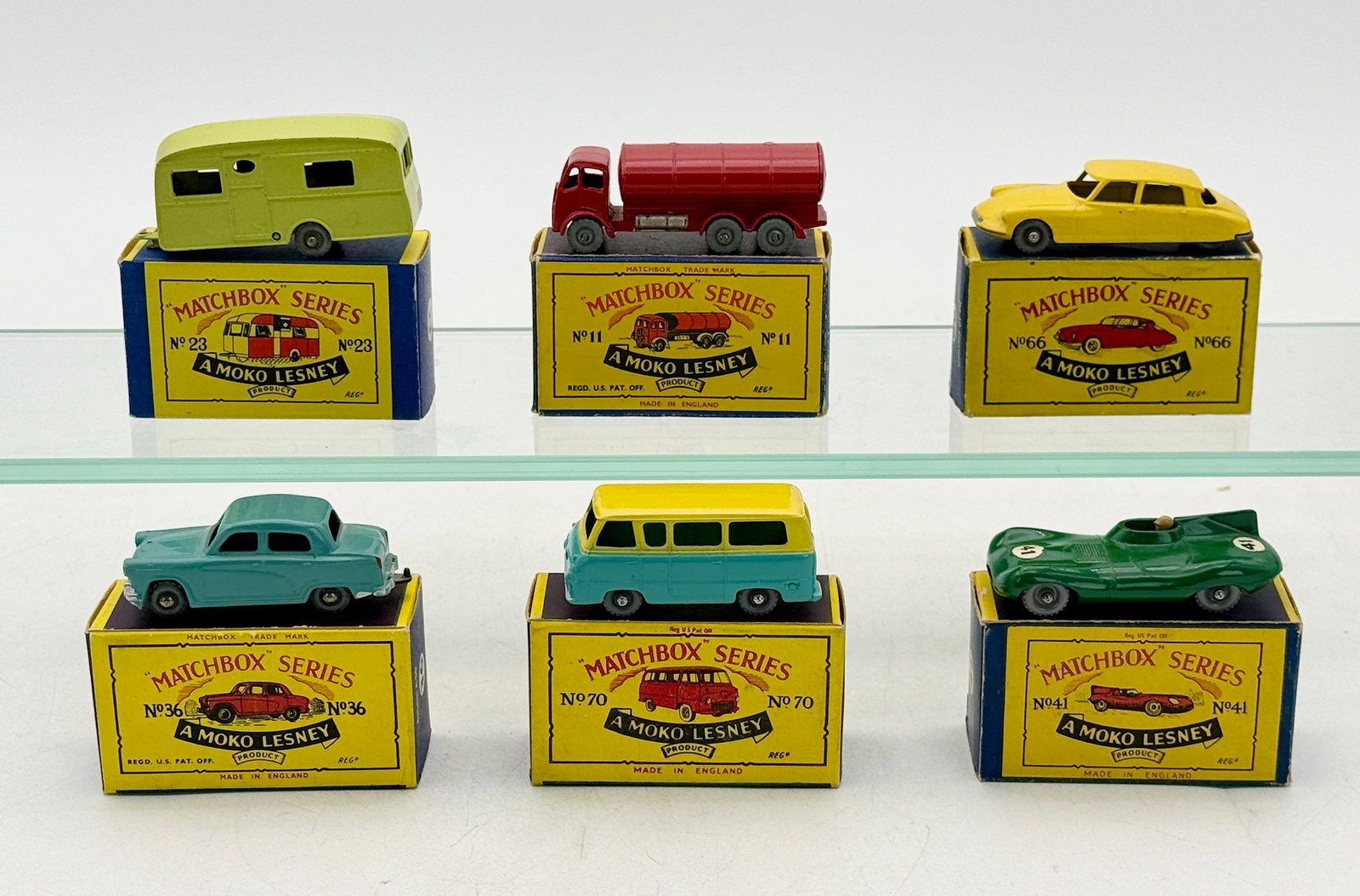 A Group of Vintage Moko Lesney Matchbox Series Die-Cast Vehicles (1 of 2)