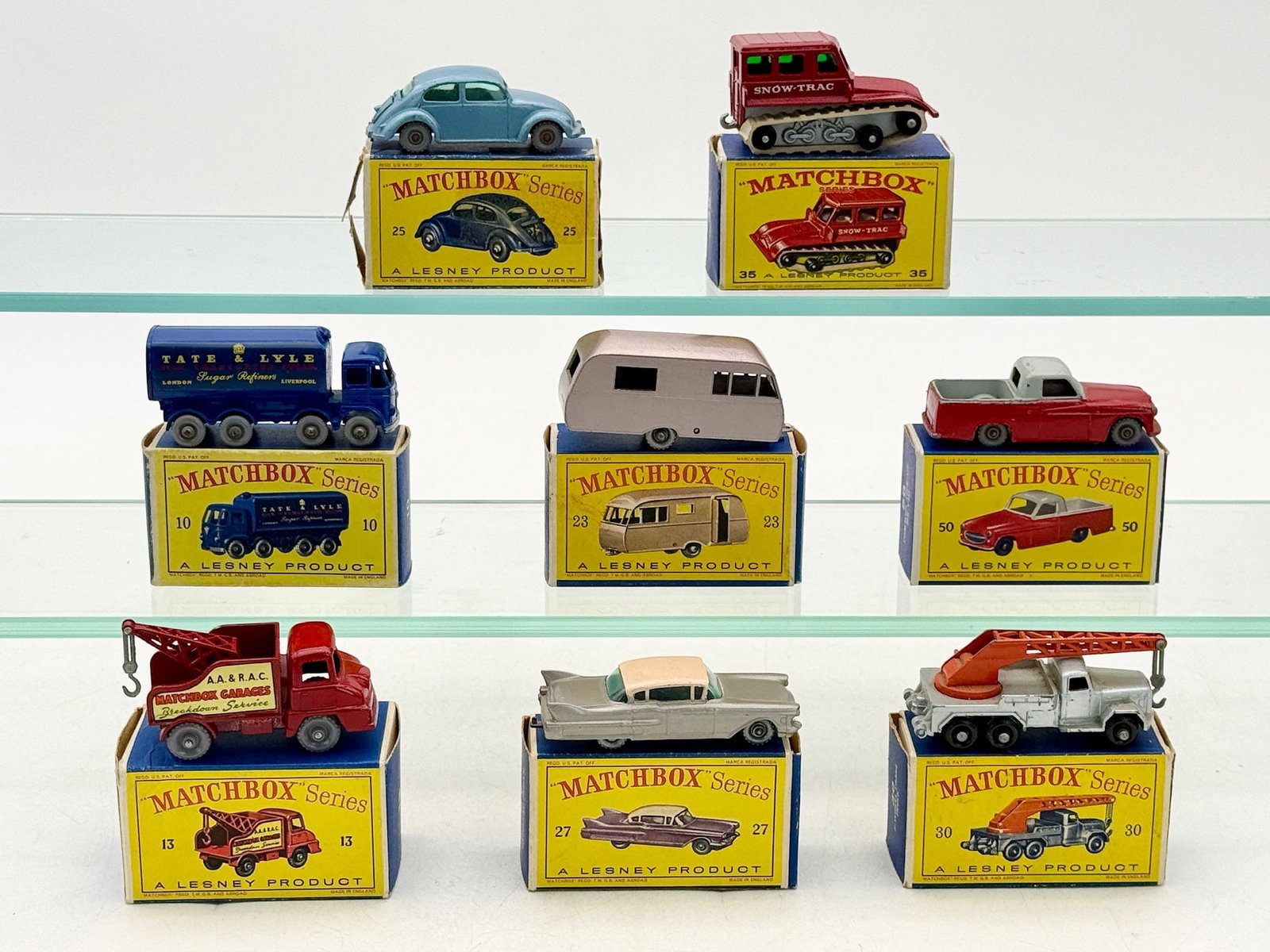 A Collection of Vintage Boxed Lesney Matchbox Series Vehicles (1 of 2)