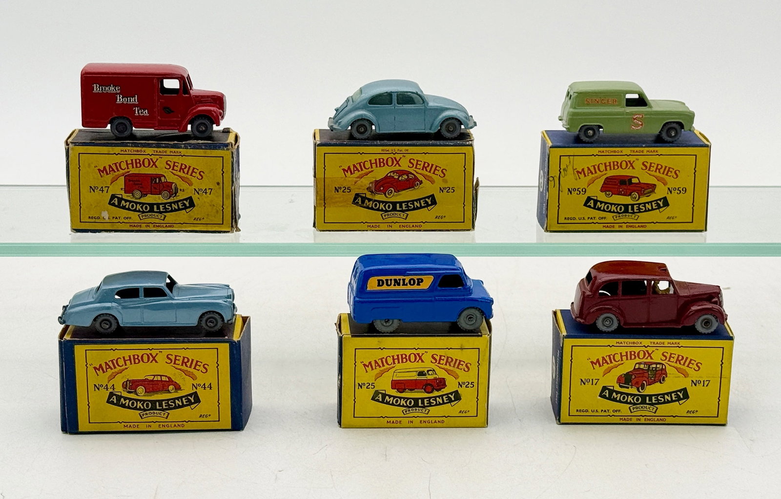 A Group of Boxed Matchbox Lesney 1-75 Series Die-Cast Vehicles (1 of 2)