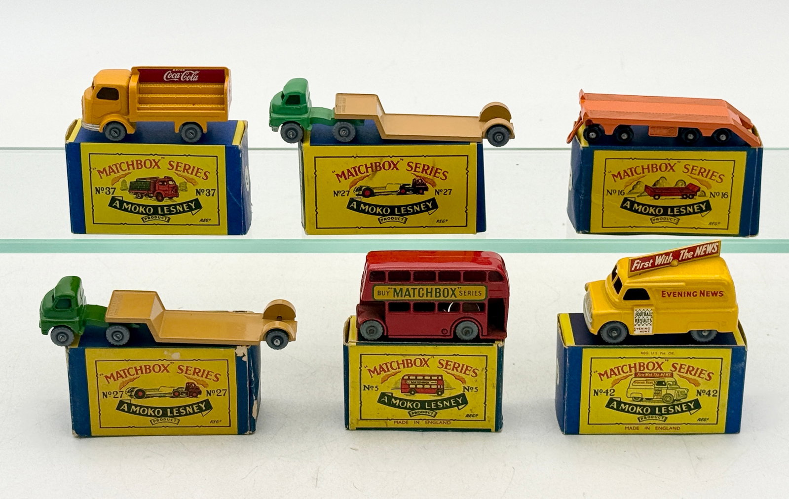 A Collection of Vintage Moko Lesney Matchbox Series Boxed Vehicles (1 of 2)