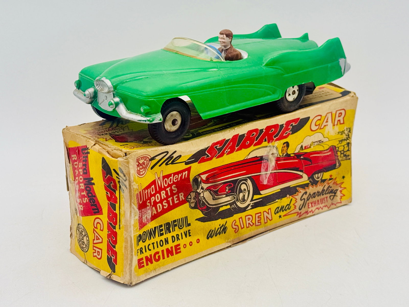 Marx 1951 Buick Le Sabre Plastic Friction Toy with Original Box (1 of 4)