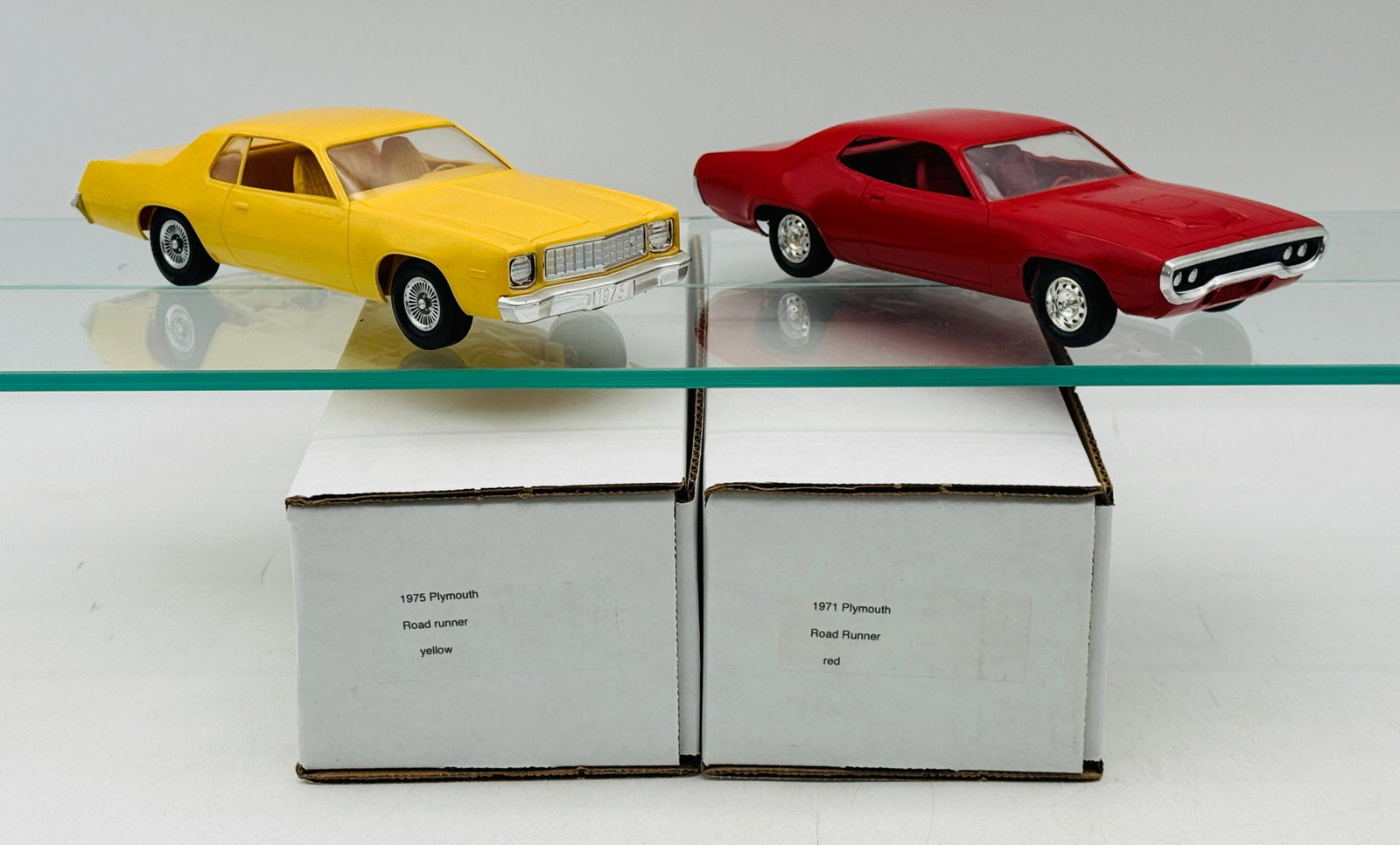 2 MPC Plymouth Road Runner Dealer Promotional Model Cars (1 of 3)