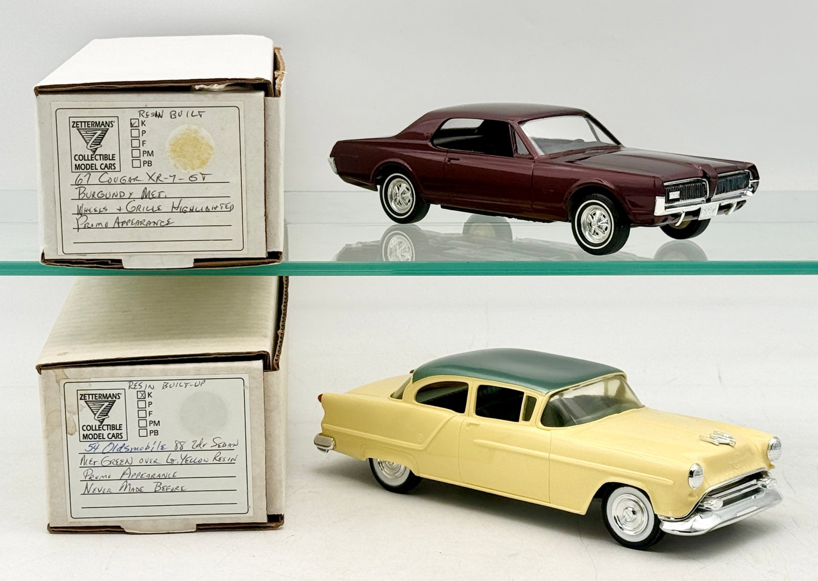 2 Zettermans Resin Promo Cars With Original Boxes (1 of 4)