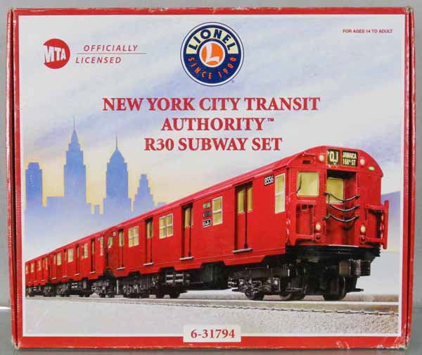 lionel subway set