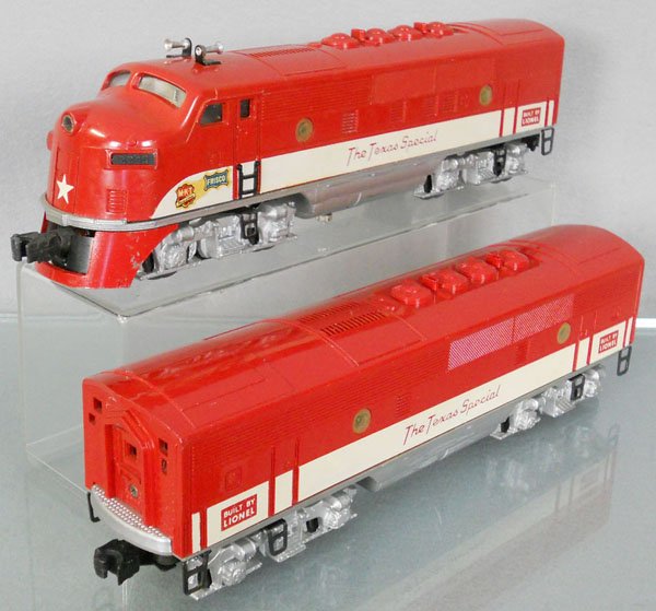 LIONEL 2245 TEXAS SPECIAL AB DIESELS: O ga, C8.