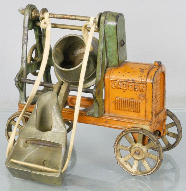 KENTON JAEGER MIXER: painted cast iron, 6 1/2" long, C5.