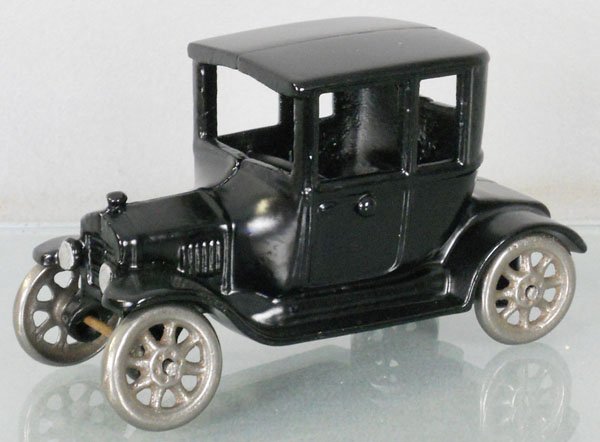 ARCADE MODEL T: painted cast iron, 6 1/2" long, restored, C9.