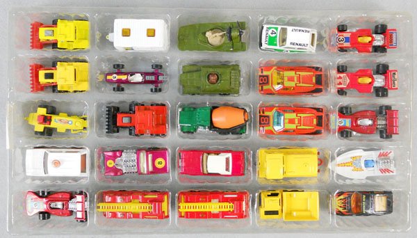 25 MATCHBOX LESNEY-ENGLAND SUPERFASTS: 1970 - 1987, C9.