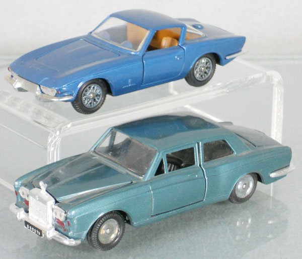 2 MEBETOY AUTOS: 22 Corvette Rondine, 26 Rolls Royce, C8.