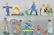 11 DIMESTORE HAPPY FAMILY FIGURES