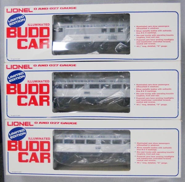 LIONEL 1766 SERVICE STATION SET: O ga, 8766 loco w/8767 & 8768 coaches, orig boxes, C8-9.