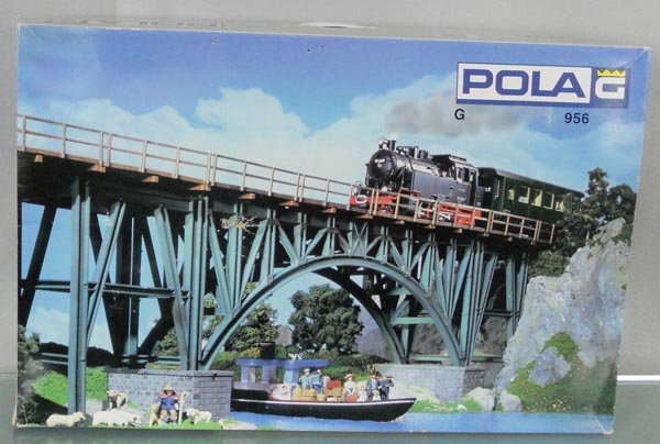 POLA LGB 956 BRIDGE: G ga, unassembled, orig set box minor wear, C9.
