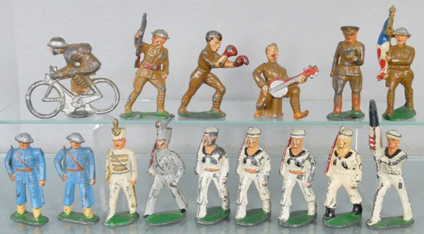 15 BARCLAY & MANOIL SOLDIERS: C4-5.