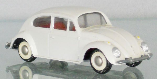 TEKNO 819 VOLKSWAGEN BEETLE: white, C9.