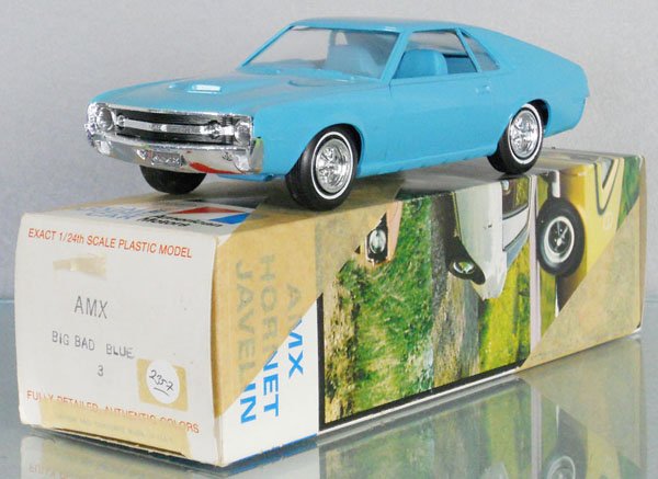 JOHAN 1970 AMX PROMO: plastic, Big Bad Blue, orig box taped, C9.