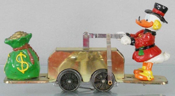 PRIDE LINES UNCLE SCROOGE GOLD MOBILE: O ga, spectacle glass lens broken, C7.