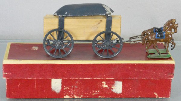 HEYDE BRIDGELAYER: missing driver, orig box some wear & missing label, C5-6.