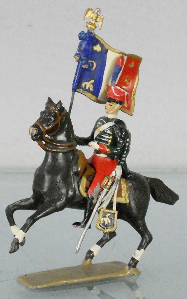 MIGNOT IMPERIAL HONOR GUARD: flag reglued to hand, C6.