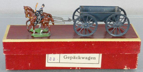 HEYDE 33 BAGGAGE WAGON: orig box minor wear, C5-6.