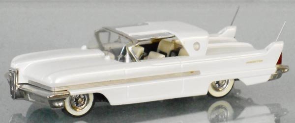 GREAT AMERICAN DREAM MACHINE #9 PACKARD PREDICTOR: white metal, 1 windshield wiper taped to car bottom, C9.