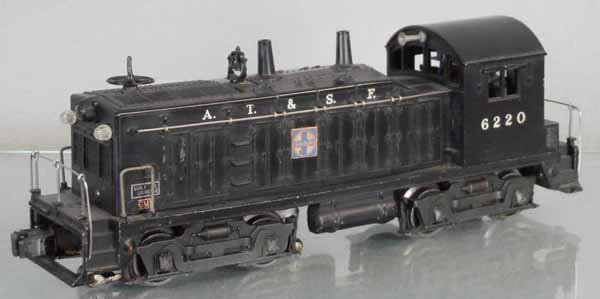 LIONEL 6220 SF SWITCHER: O ga, small GM decal, C6-7.