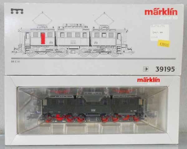 MARKLIN 39195 ELECTRIC LOCO: HO ga, orig box & insert, C9.