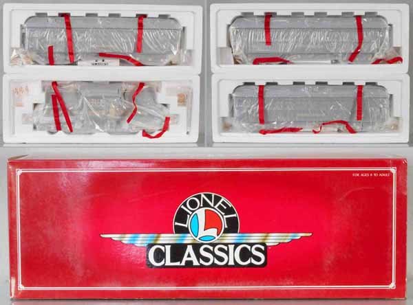 LIONEL CLASSICS STATE SET: std ga, 13102 381E loco w/13404 1412 California, 13405 1413 Colorado coaches, 13406 New York obsv, orig boxes & inserts, C10.