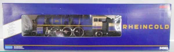 MARKLIN MAXI 54563 RHEINGOLD LOCO & TENDER: 1 ga, orig box & insert, C9.