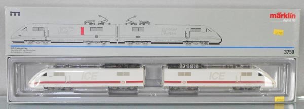 MARKLIN 3750 ICE SET: HO ga, digital, orig box & insert, C9.