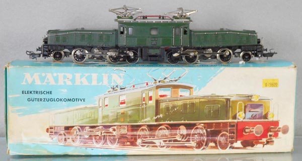 MARKLIN 3015 CROCODILE LOCO: HO ga, orig box some wear, C7-8.